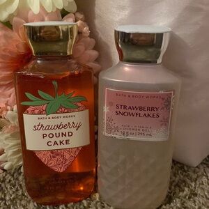 BBW Strawberry soap set